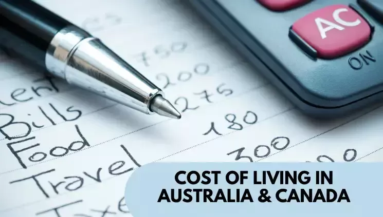 Cost Of Living in Australia Vs Canada